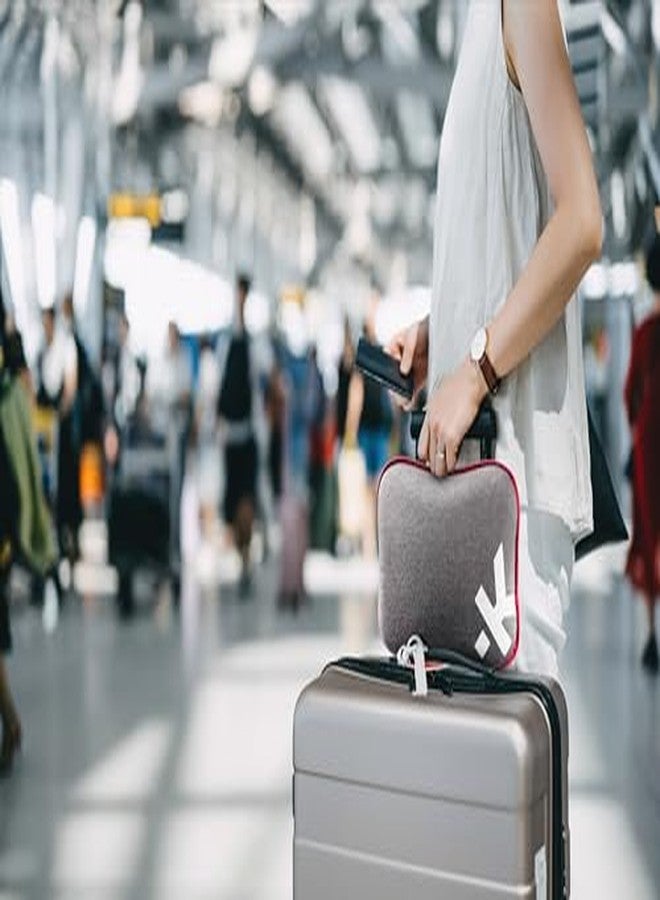 سكروس وسادة سفر SKROSS رمادية داكنة - Image 5